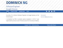 Tablet Screenshot of dominickng.com